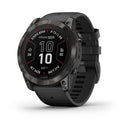 Multisport GPS Smartwatch with Flashlight, Solar Charging, Black Q194978