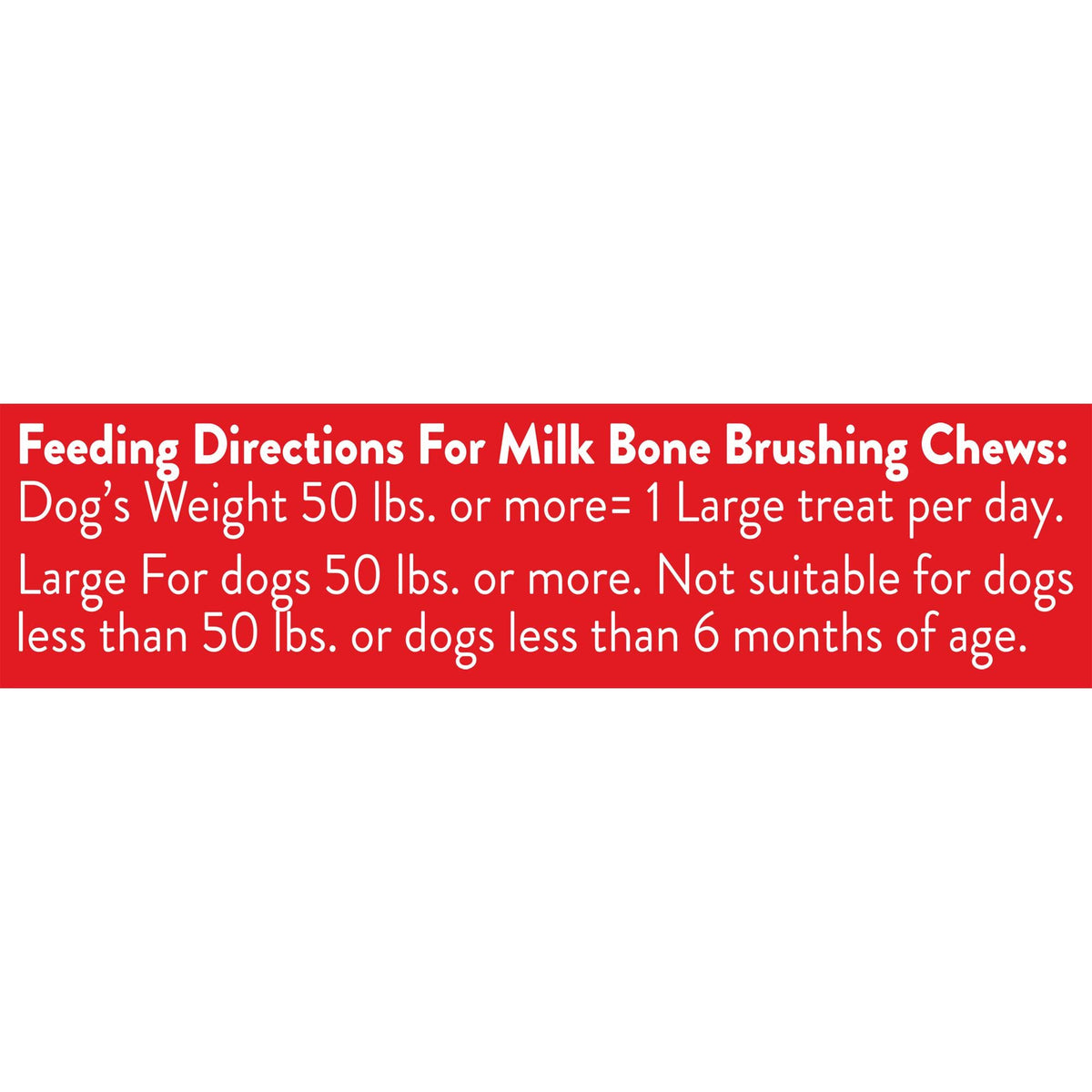 Large Daily Dental Dog Treats V774237