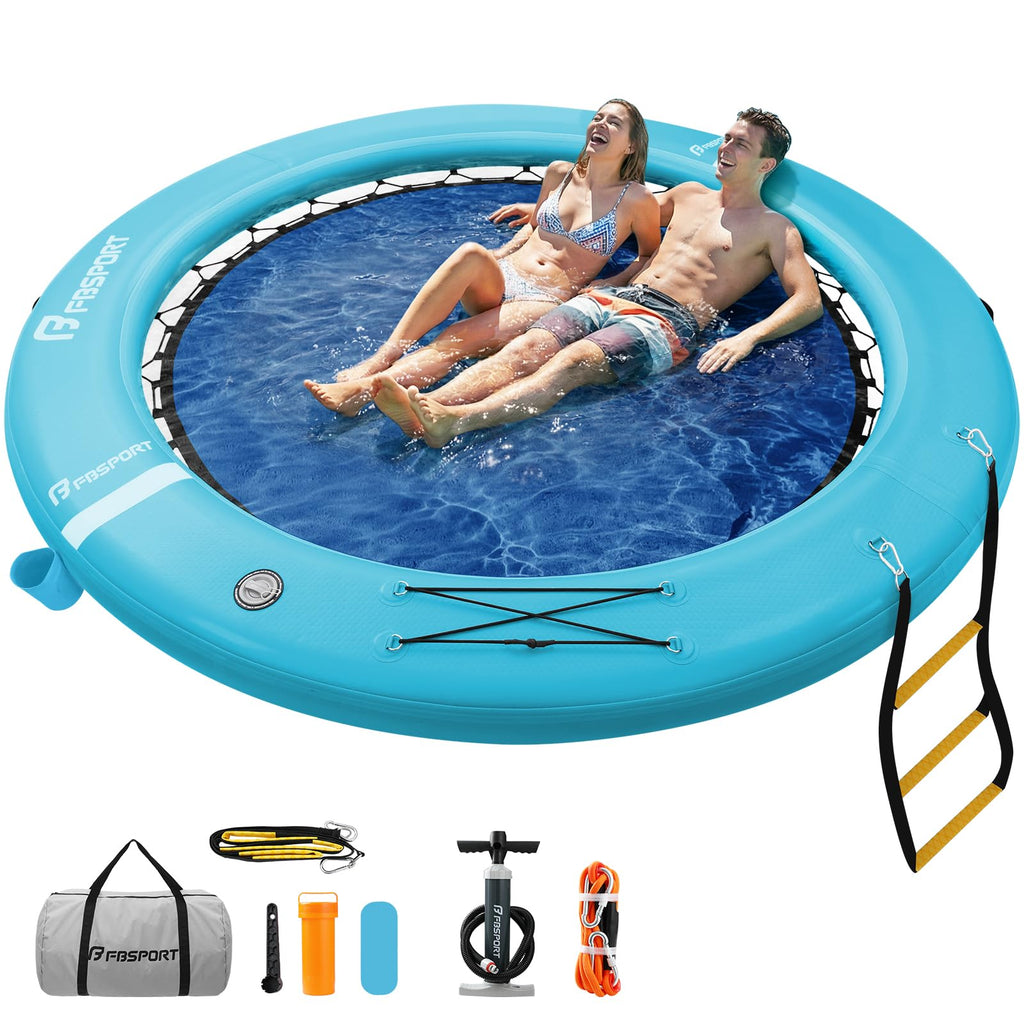 Inflatable Water Hammock Floating Ring I4533