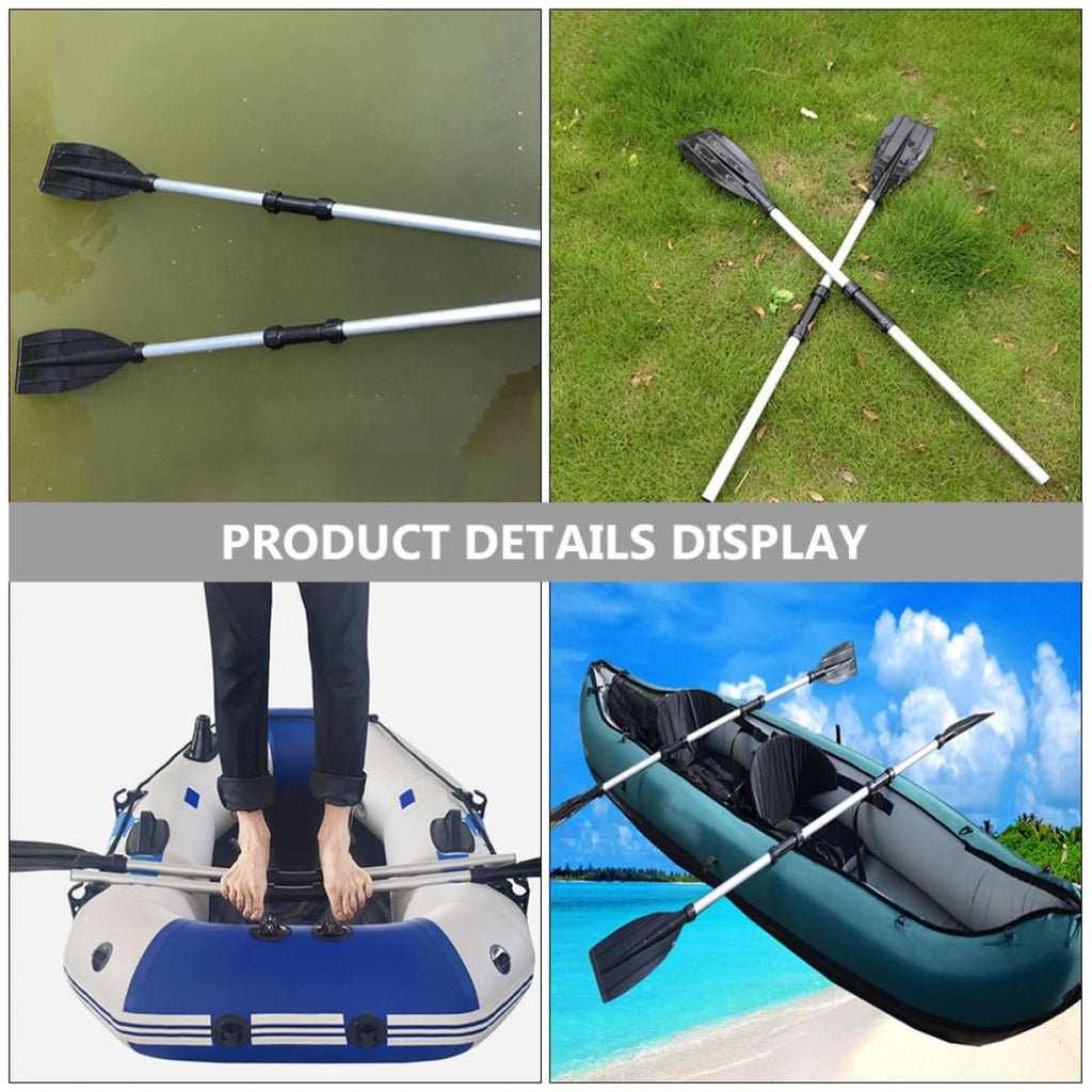 2pcs Adjustable Aluminum Alloy Kayak Paddles J5470