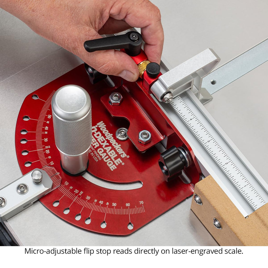 Miter Gauge with Flip Stop and Miter Bar V80498