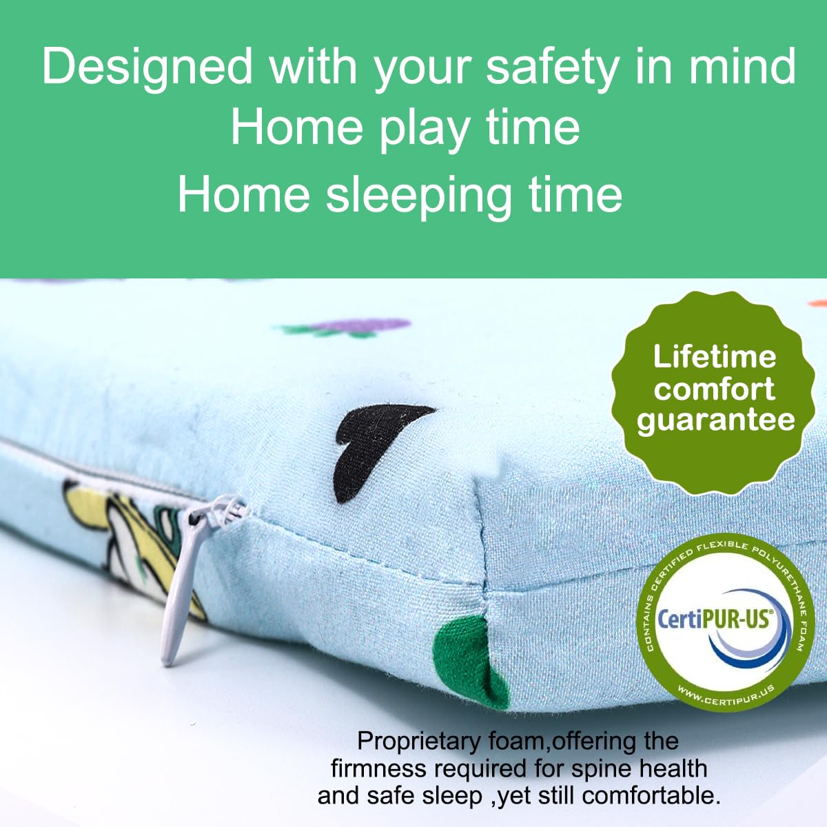 Pack and Play Mattress 38" x 26" Premium Foam M2410