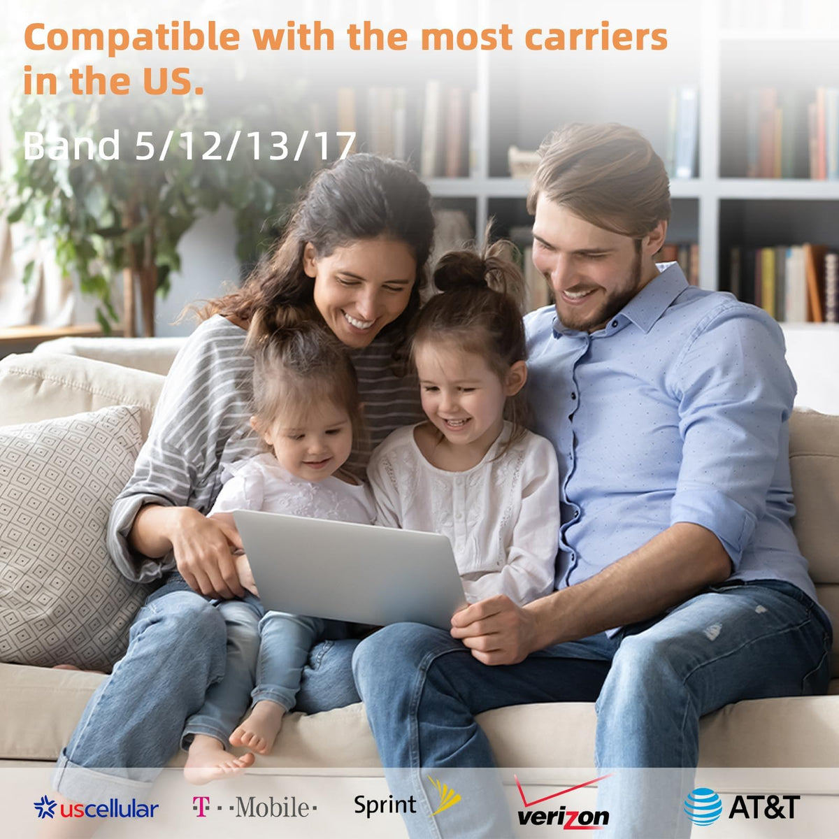 Cell Phone Signal Booster for Band 5/12/13/17 F41921