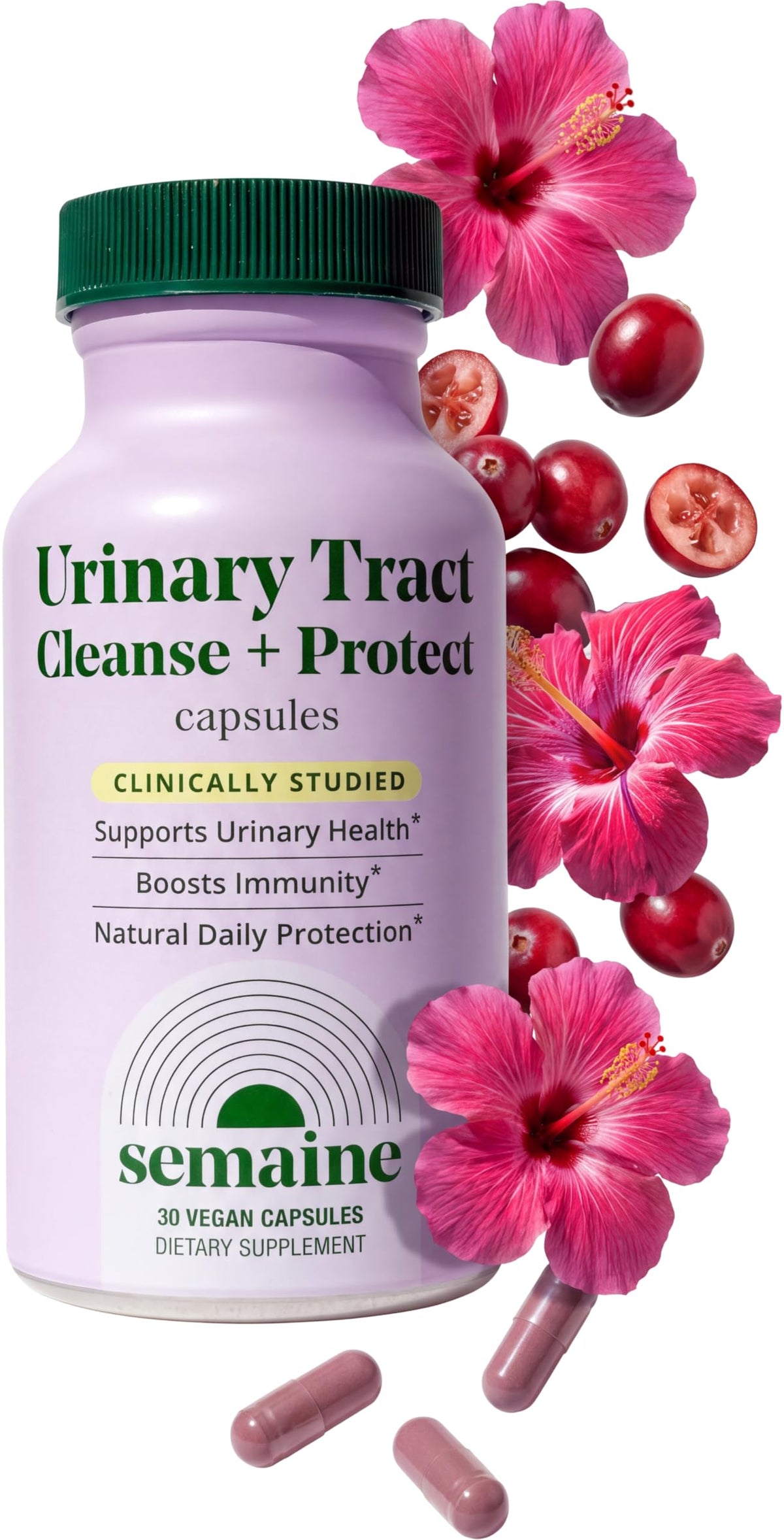 Cranberry Urinary Tract Supplement 30 Vegan Capsules C849