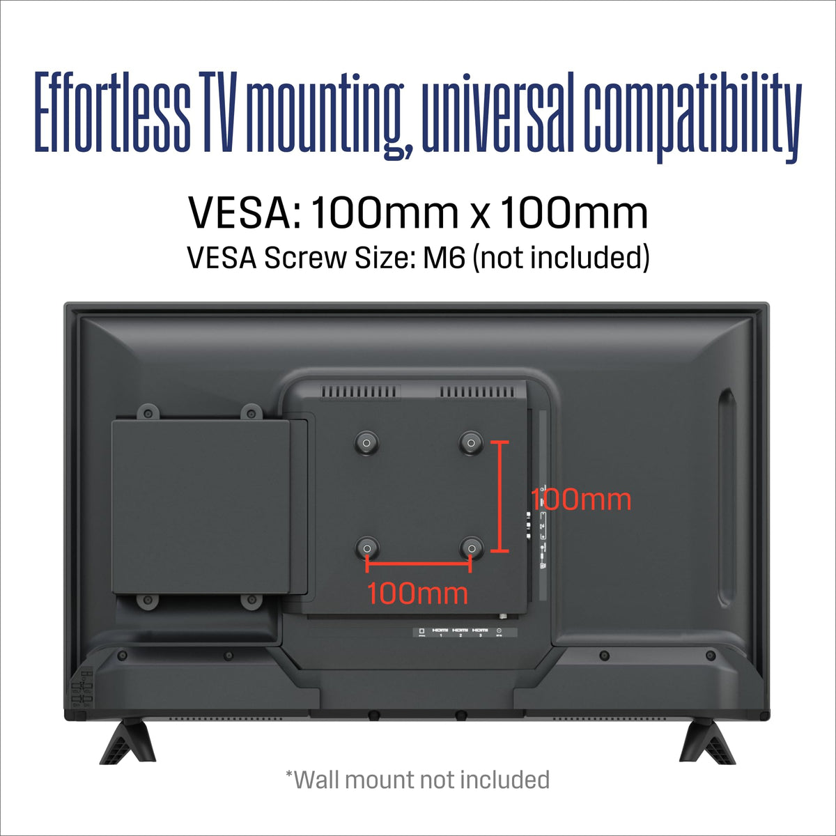 32 Inch HD LED Flat Screen TV with Built in DVD Player G446