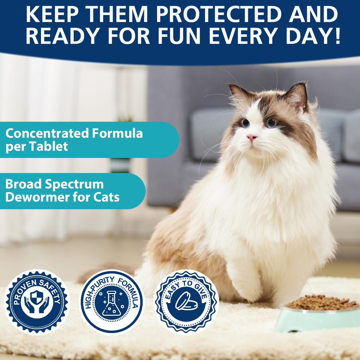 Broad-Spectrum Dewormer 50 Tablets M76322