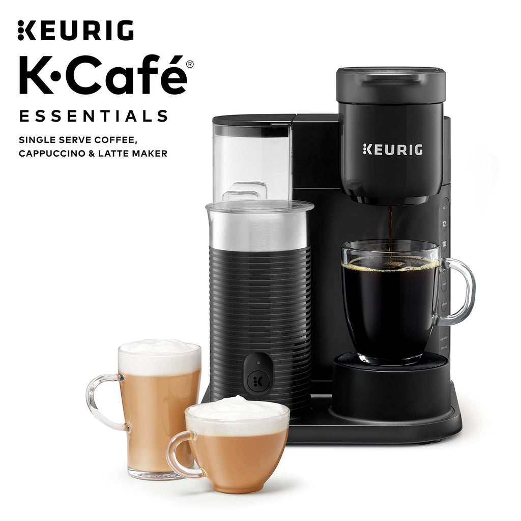 Single Serve Coffee, Latte and Cappuccino Maker, Black Y22976