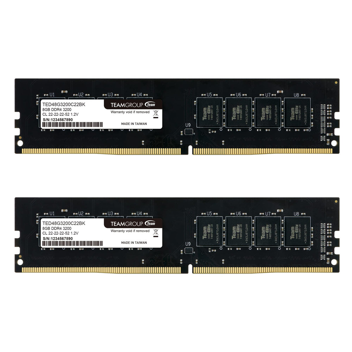 DDR4 16GB Kit 3200MHz UDIMM Desktop Memory Q910
