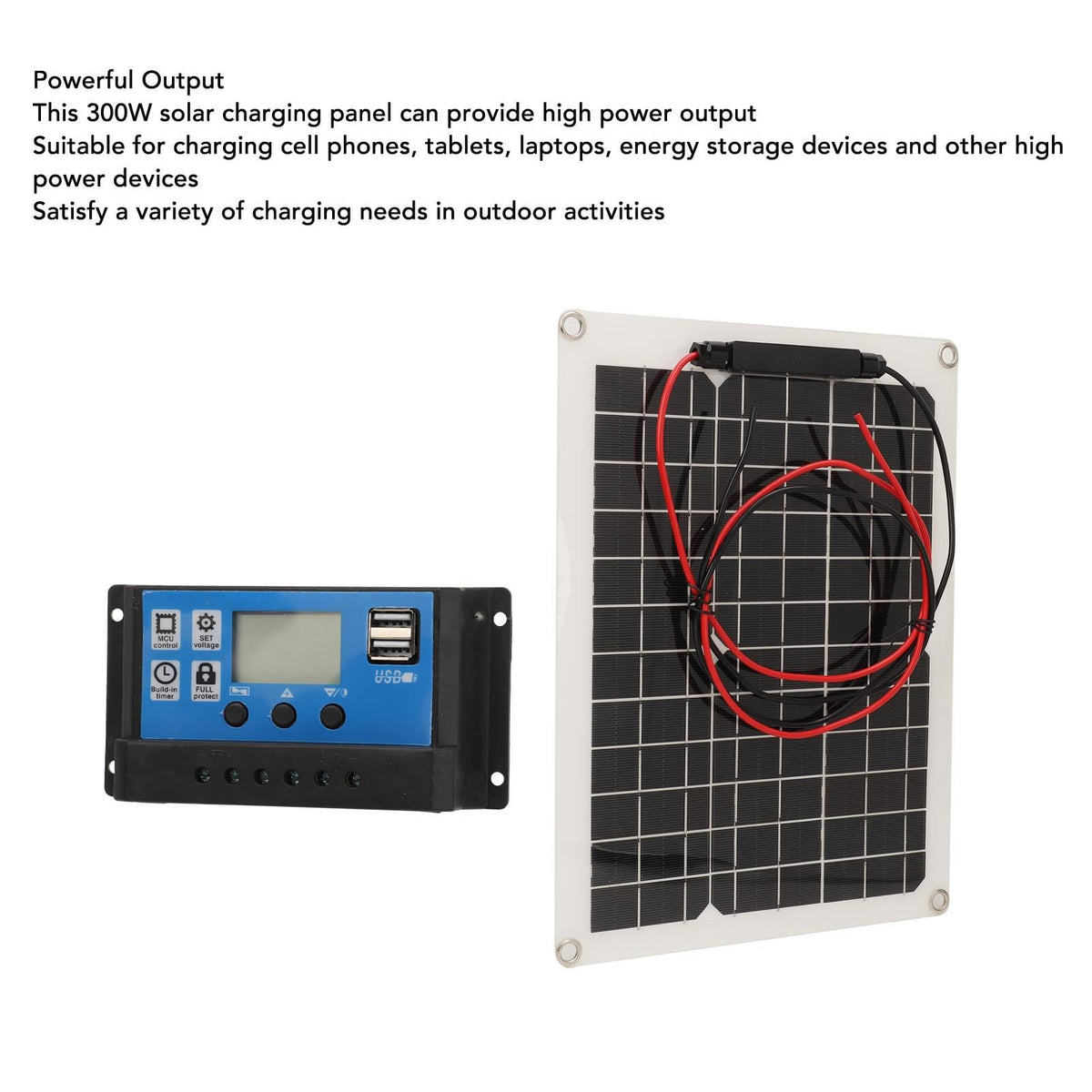 300W Solar Panel Kit with Controller A621