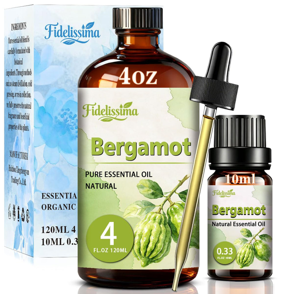 Essential Oil Set, 4 Scents with Glass Dropper G99154