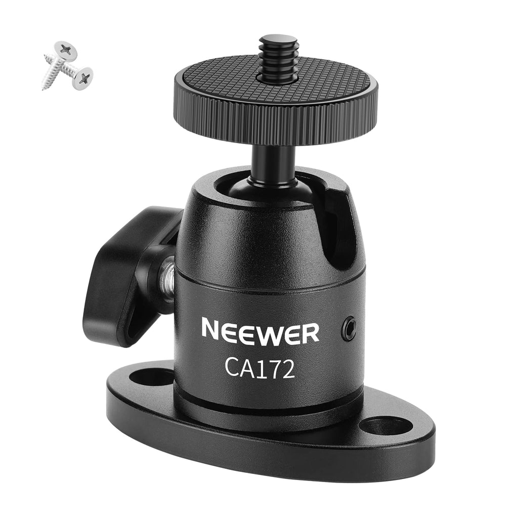 Webcam Wall Ceiling Mount Bracket, Aluminum Alloy Mini Ball Head D361510