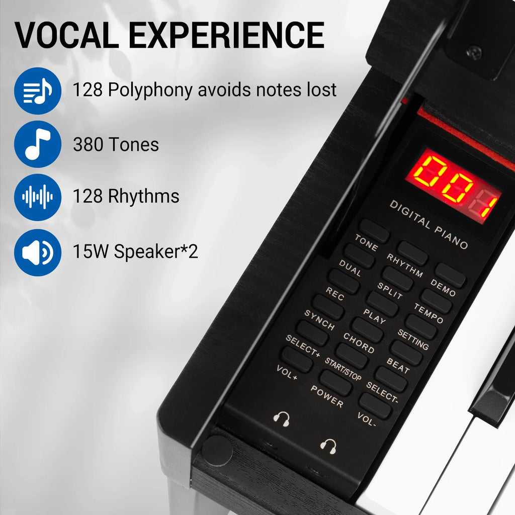 88 Key Fully Weighted Digital Piano J850094