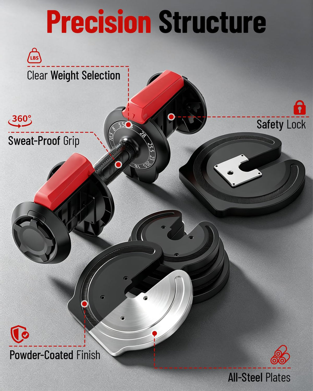 Adjustable Dumbbell Set P46156