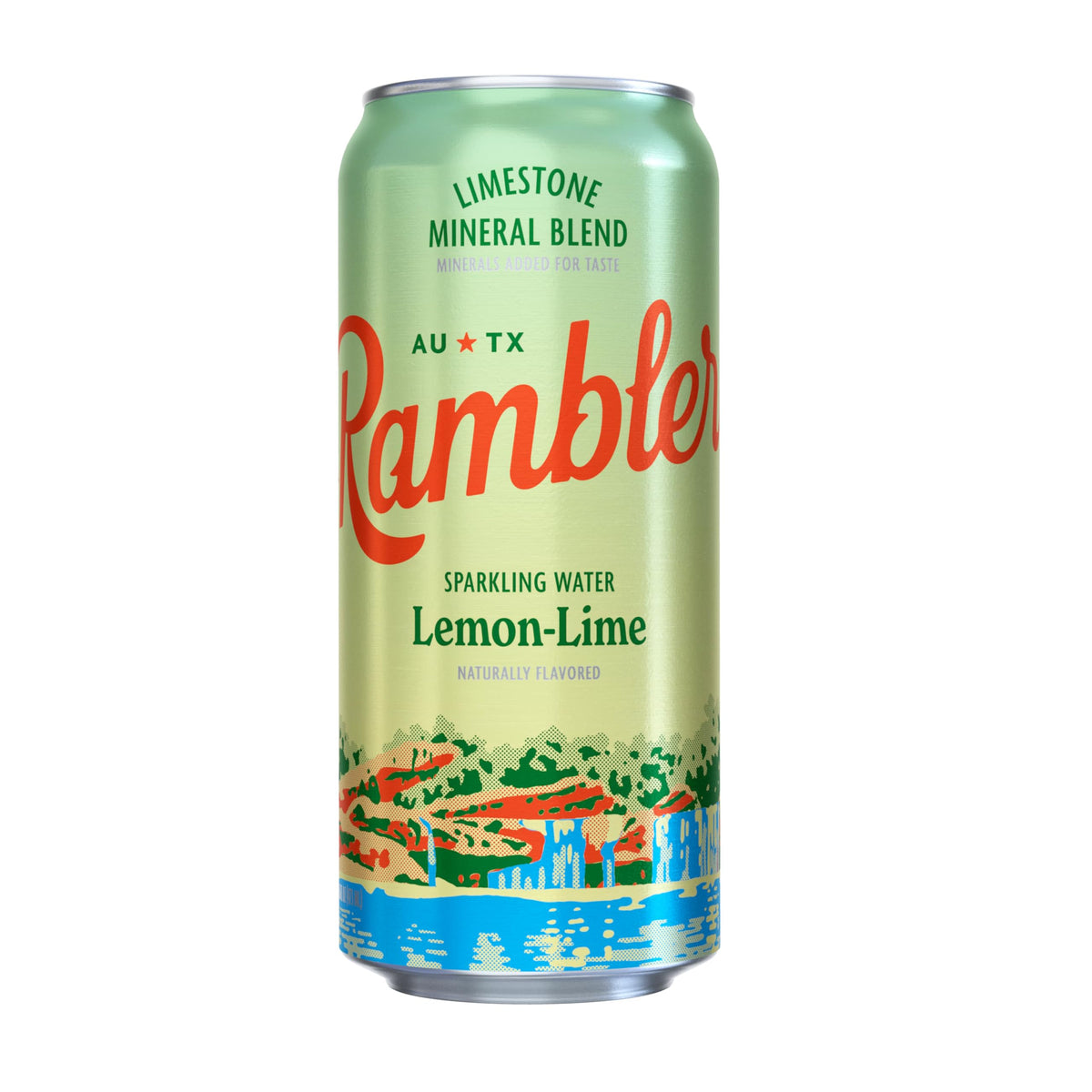 Lemon-Lime Sparkling Water 16 Ounce (Pack of 12) Q452