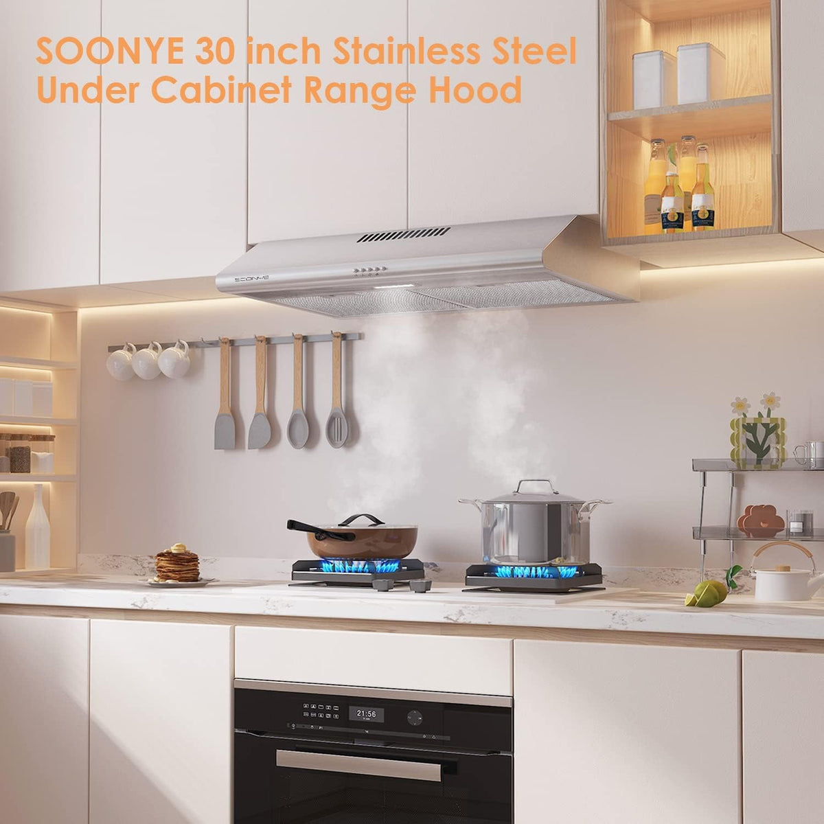 30 inch Stainless Steel Under Cabinet Range Hood R4508