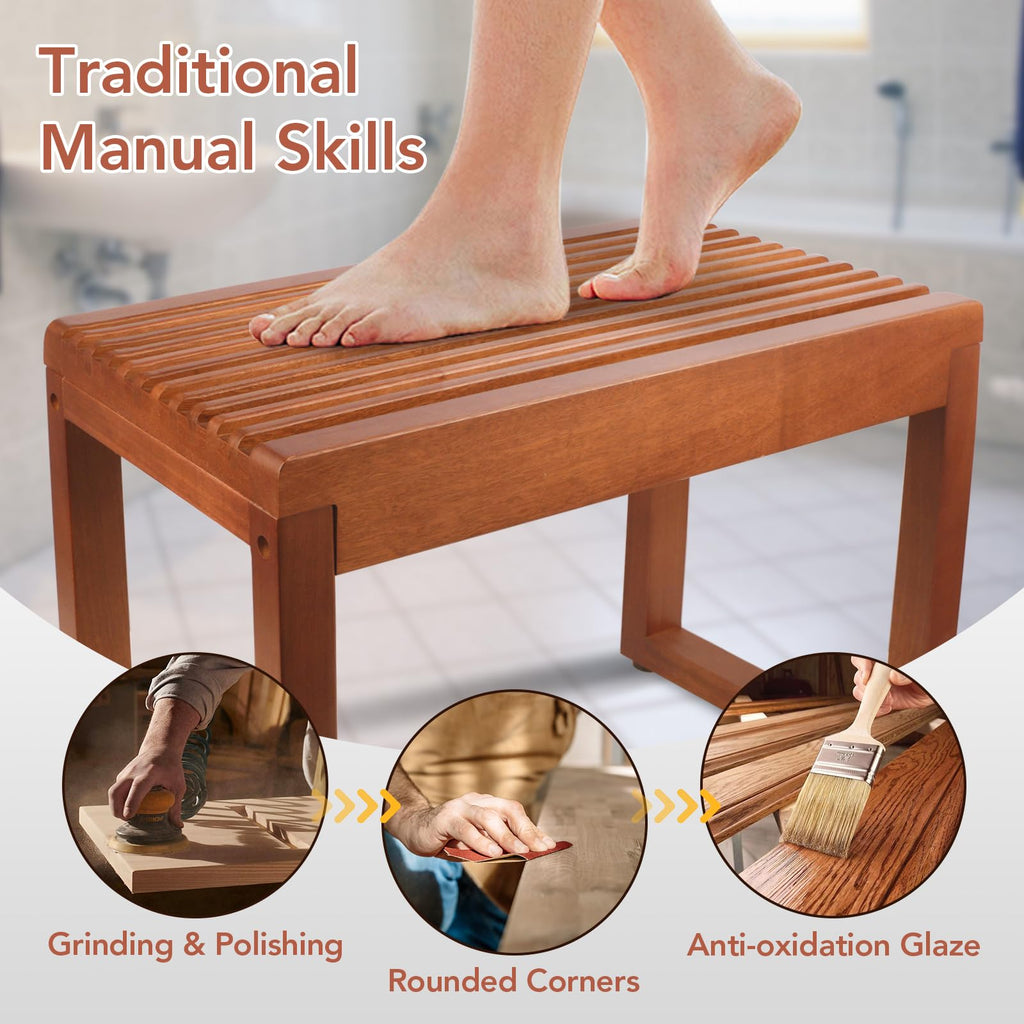 Teak Shower Bench H2560