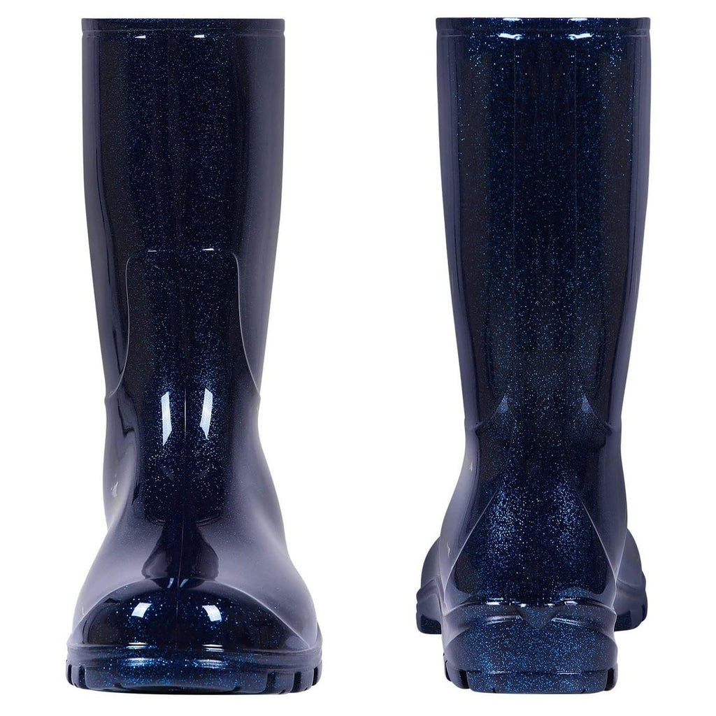 Women's Mid Calf Waterproof Rubber Rain Boots X416