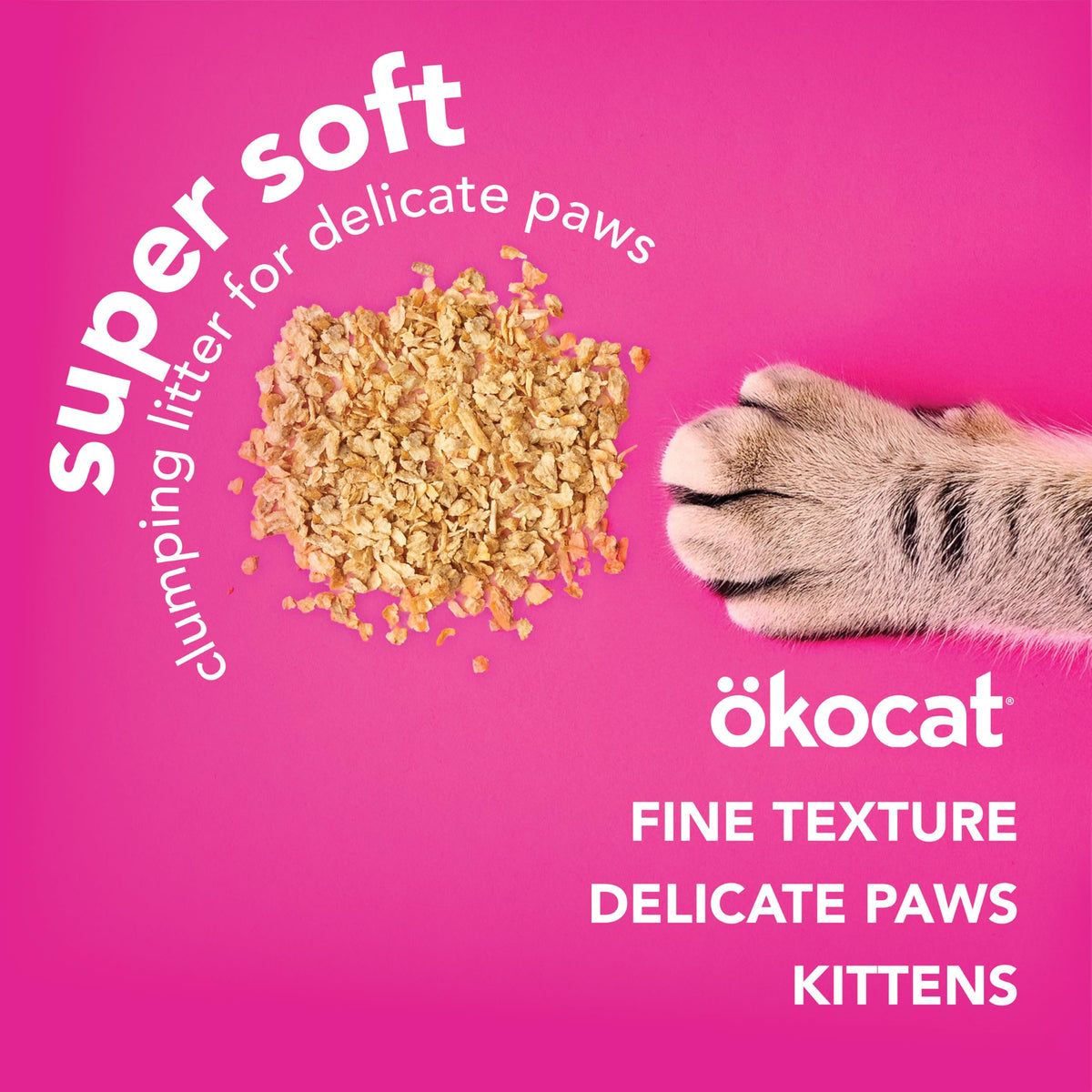 Unscented Wood Clumping Cat Litter, 11.2 pounds U245