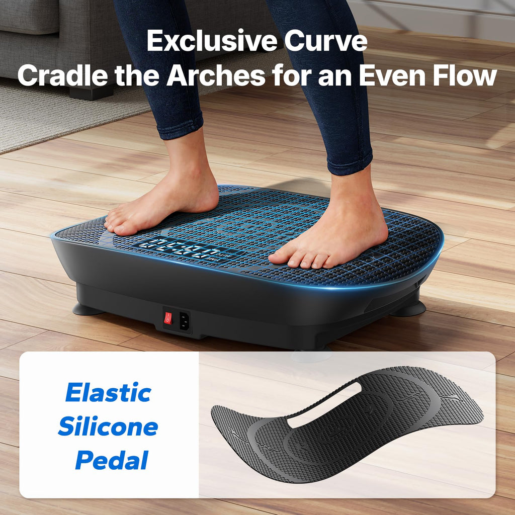 Curved Vibration Plate Exercise Machine G9079