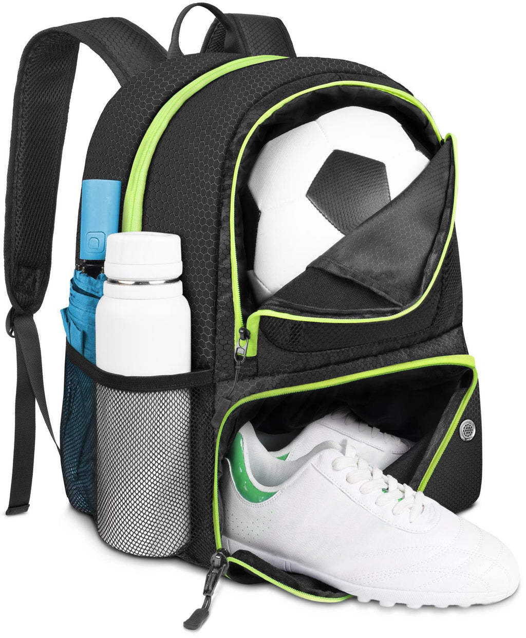 Soccer Backpack with Ball Holder and Shoe Compartment T4465