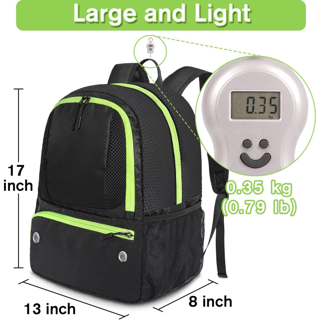 Soccer Backpack with Ball Holder and Shoe Compartment T4465