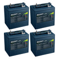 6V 210Ah Golf Cart Battery Set of 4 W890796