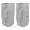 Rain Water Collection Barrel, 2 Pack F31347