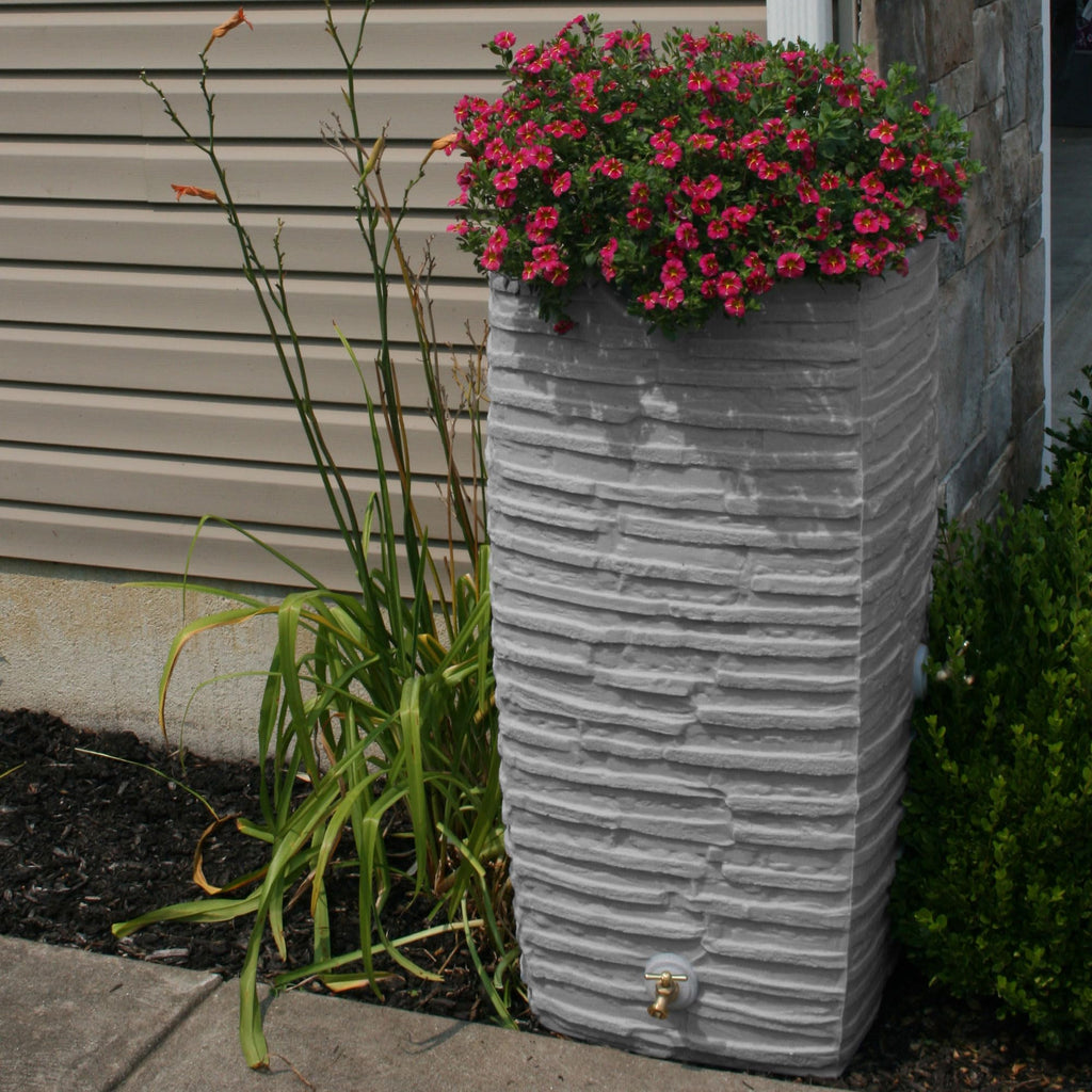 Rain Water Collection Barrel, 2 Pack F31347