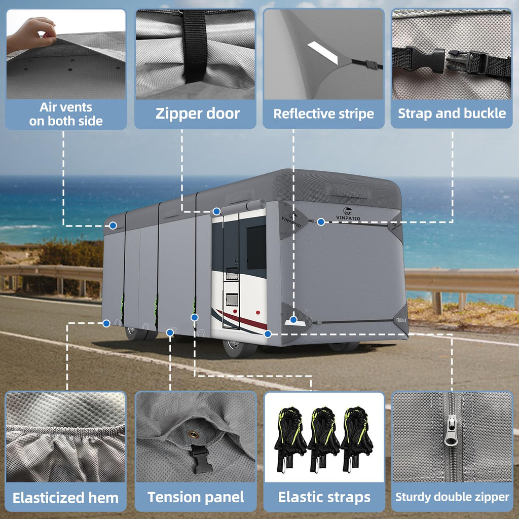 Class A RV Cover 7 Layers 31'-34' I9774