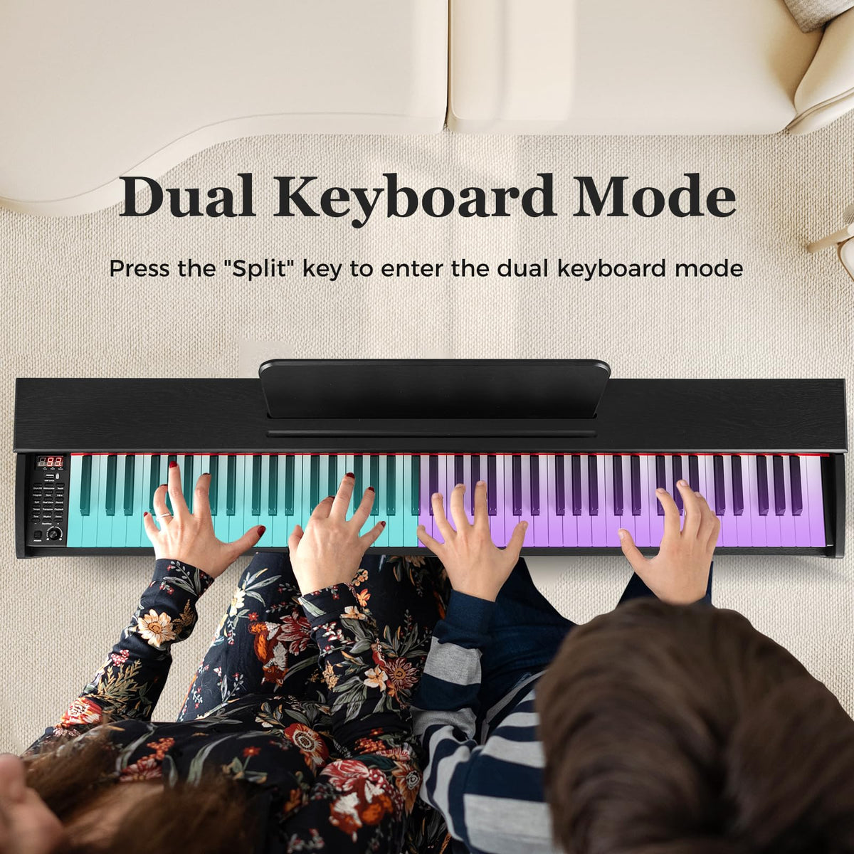 88 Key Weighted Hammer Action Digital Piano N158