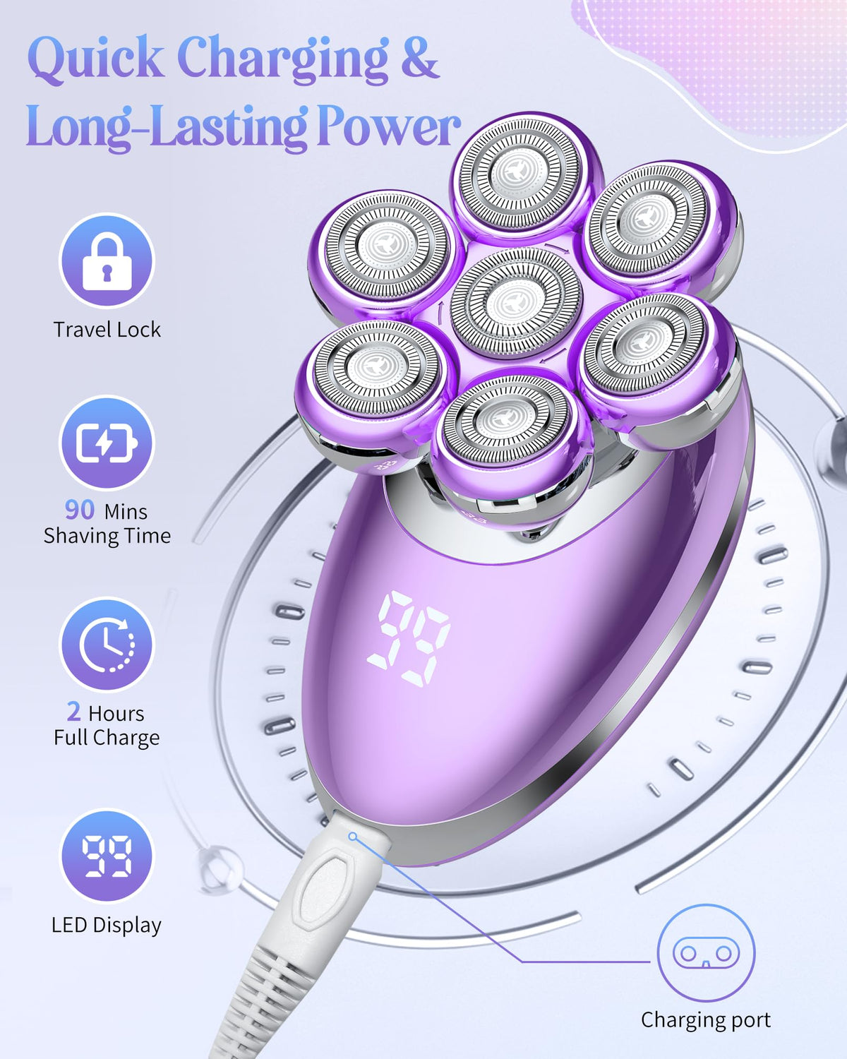 Cordless Electric Shaver for Women Z13305