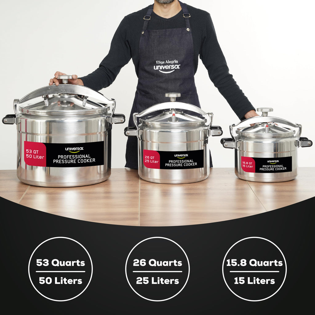 53-Quart Aluminum Pressure Cooker G6747