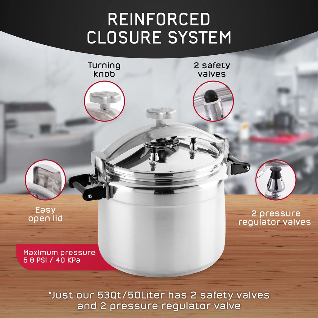 53-Quart Aluminum Pressure Cooker G6747