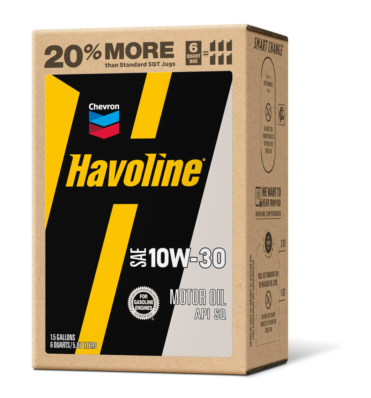 10W-40 Motor Oil 6 Quarts Pack of 2 Z8969