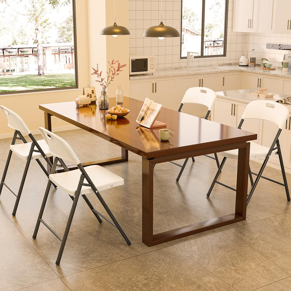 White Plastic Folding Chairs 10-Pack N768