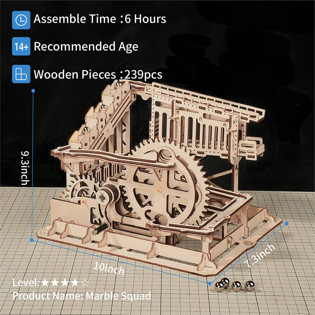 3D Wooden Mechanical Gears Craft Kit H815034