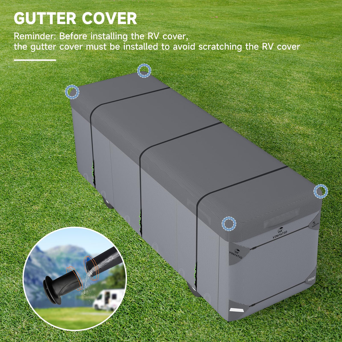 Class A RV Cover 7 Layers 31'-34' I9774