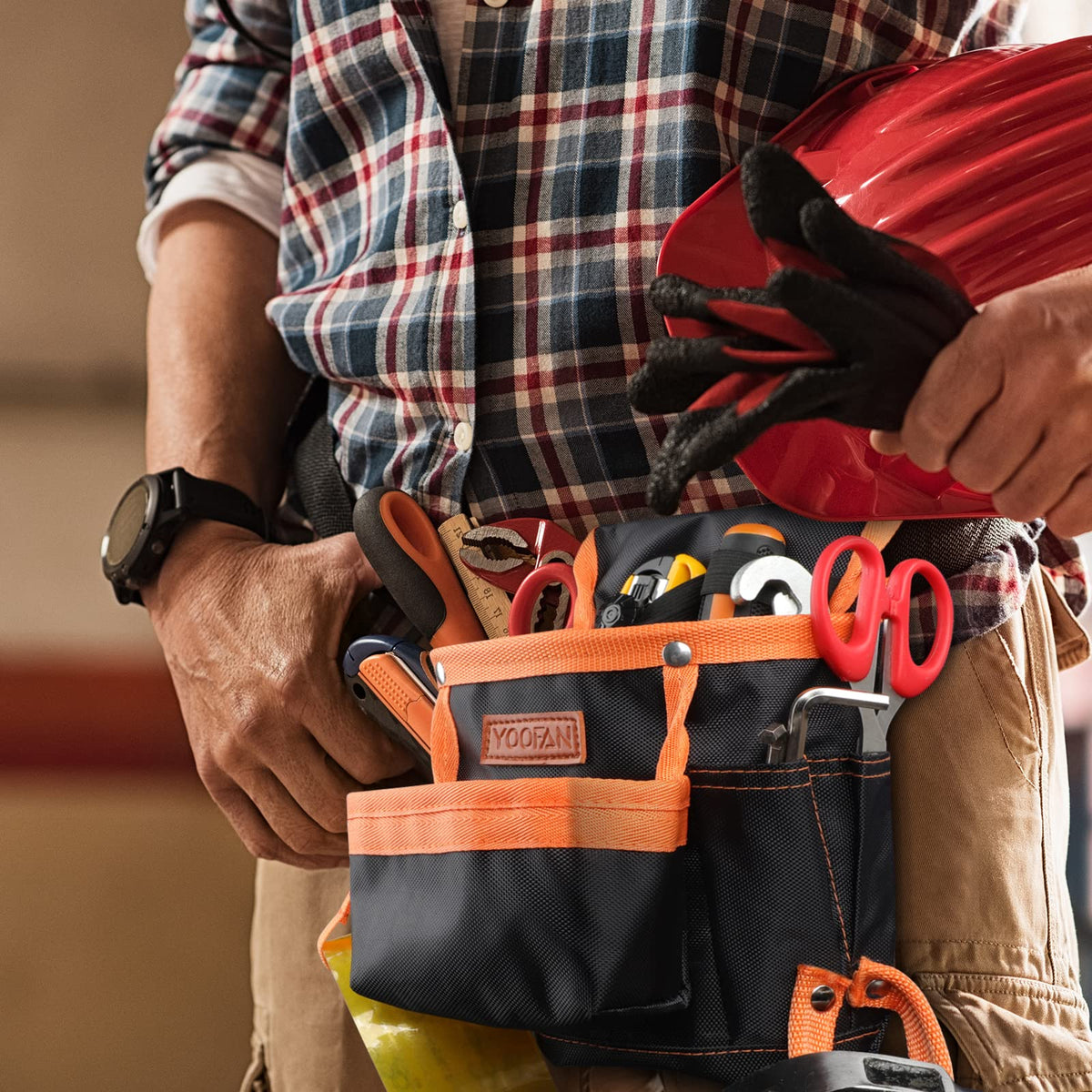 Orange Tool Pouch K548