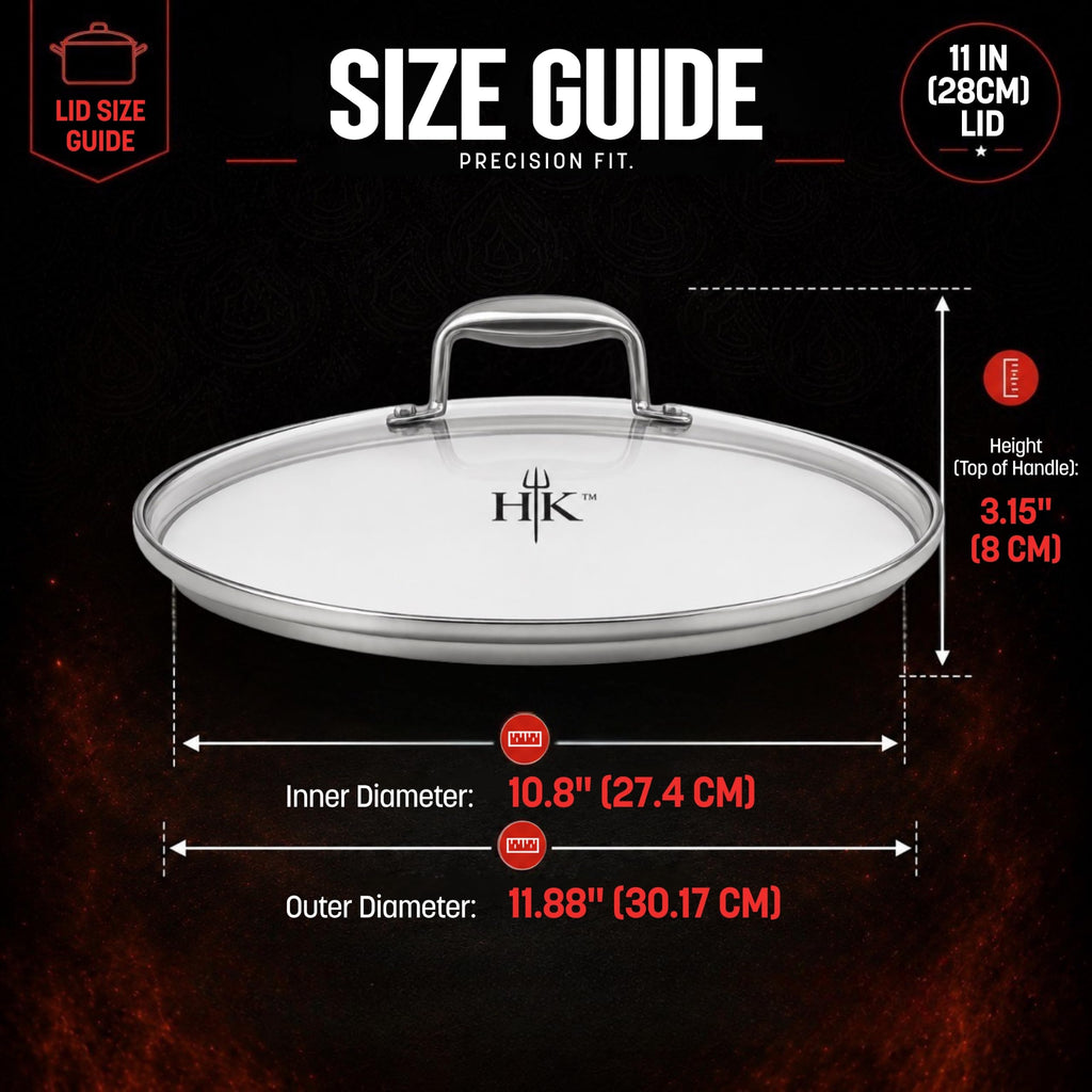 11-Inch Tempered Glass Lid A57653