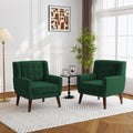 Velvet Accent Chairs Set of 2 F634