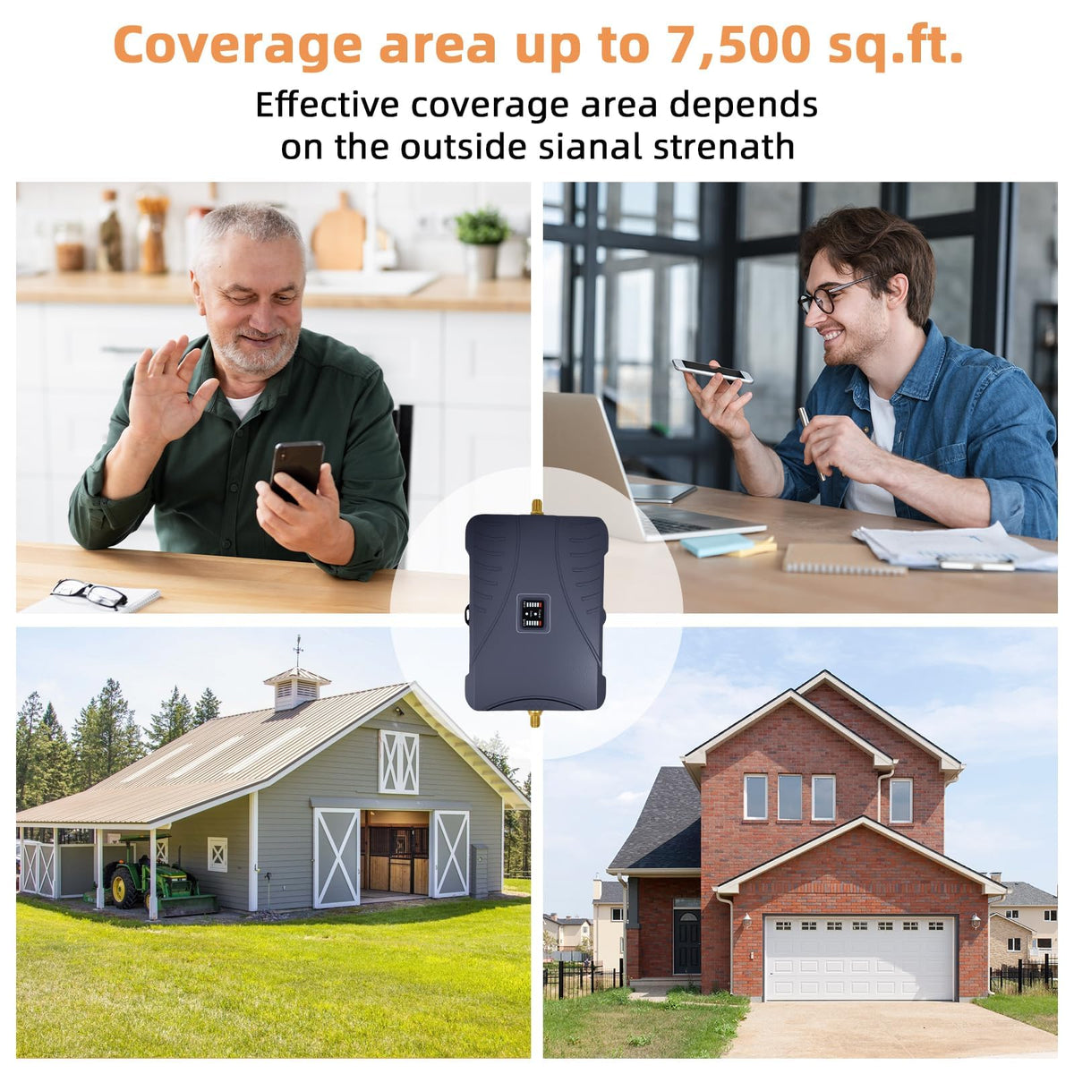 Cell Phone Signal Booster for Band 5/12/13/17 F41921