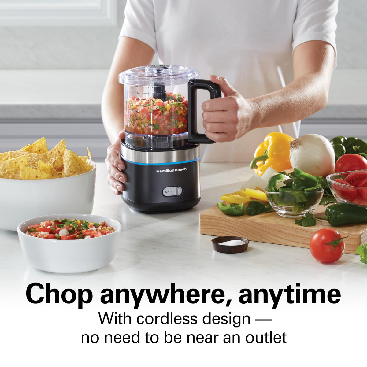 Cordless Mini Food Processor & Vegetable Chopper M4094