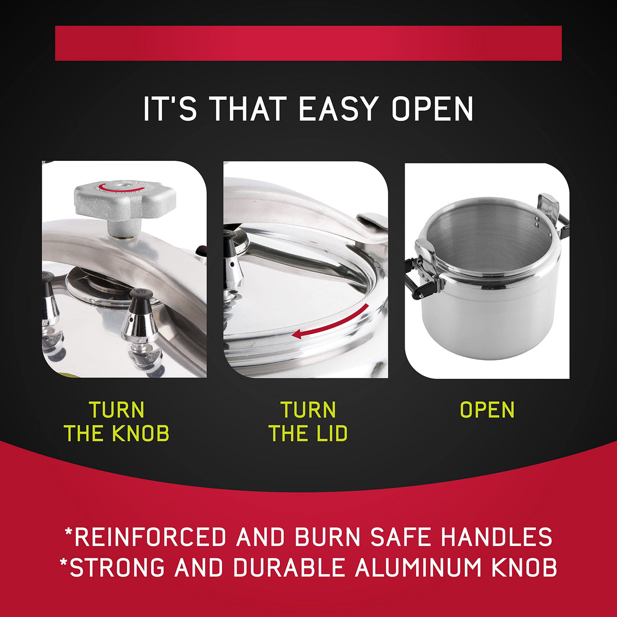 53-Quart Aluminum Pressure Cooker G6747