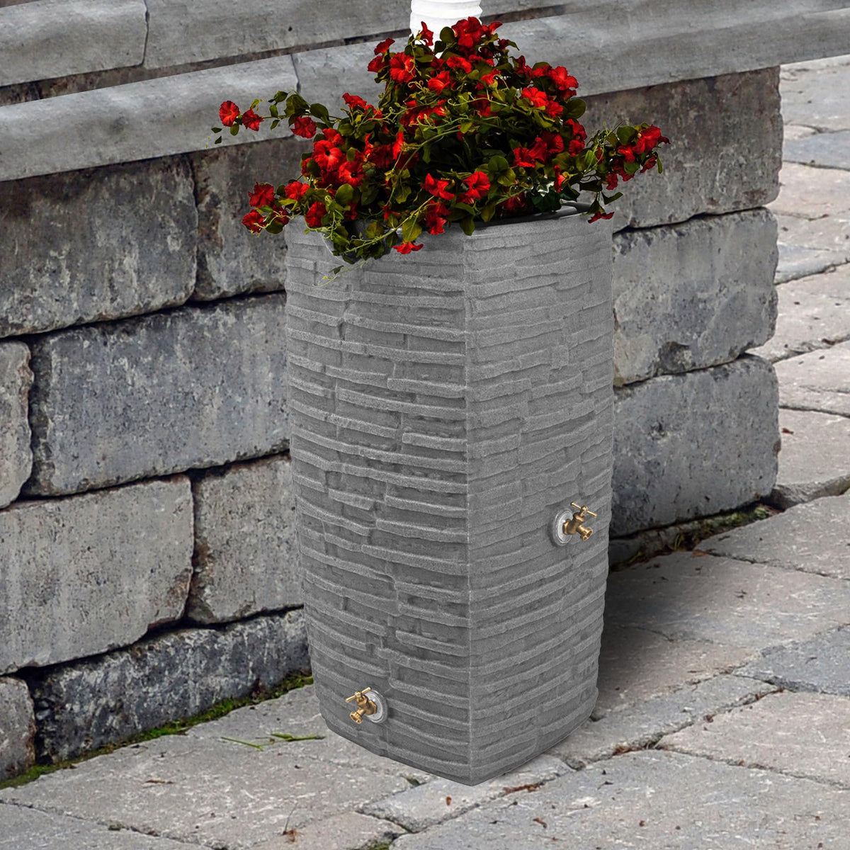 Rain Water Collection Barrel, 2 Pack F31347
