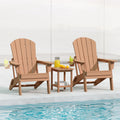 Adirondack Chair Set of 2 with Cup Holders & Table K6369