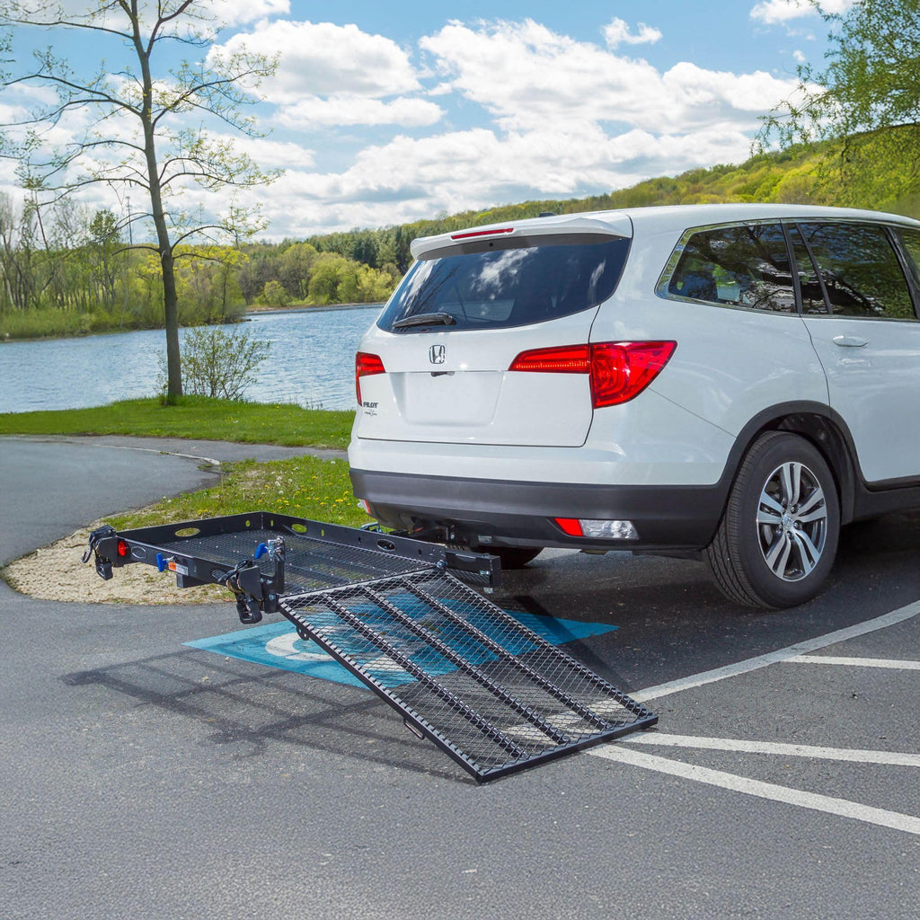 Folding Wheelchair Scooter Carrier 400 lb X128