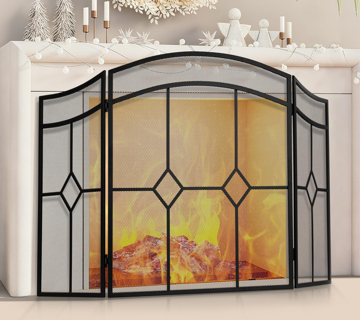 Fireplace Screen 3 Panel 48" x 30" Q656528